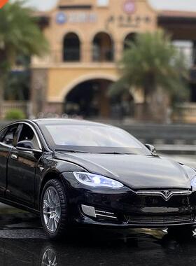 1:32 Tesla Model S Model 3 Model X Alloy Car Model Diecast M