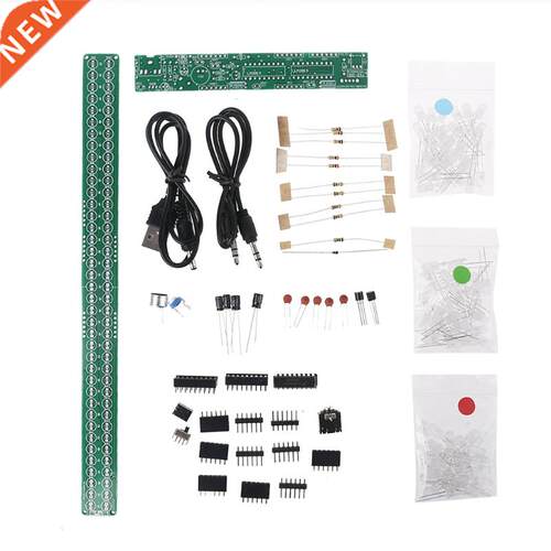 DC 3V-12V LED Sound Audio Spectrum Analyzer Level Indicator