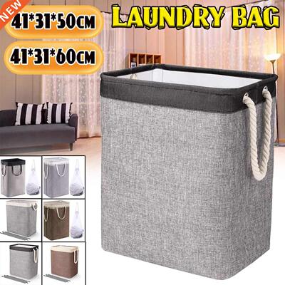 Household Laundry Hamper with Handle Collapsible Laundry Bas