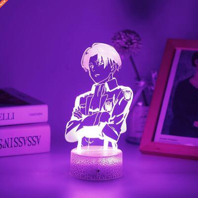 Attack On Titan LED Night Light Anime Figure Sunset Lamp Ban