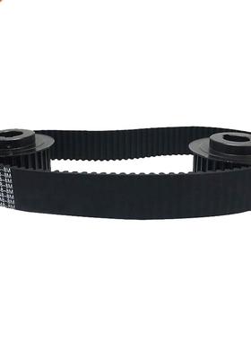 1Pcs HTD 8M-496 To 8M-576 Close Loop Timing Belt Blck Rubbe