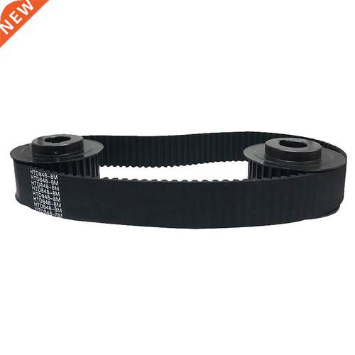 1Pcs HTD 8M-496 To 8M-576 Close Loop Timing Belt Blck Rubbe