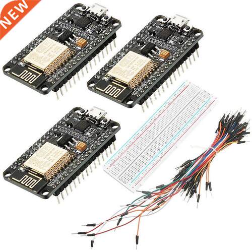 3 Pieces ESP8266 CP2102 ESP-12E Internet Wifi Board Open Sou