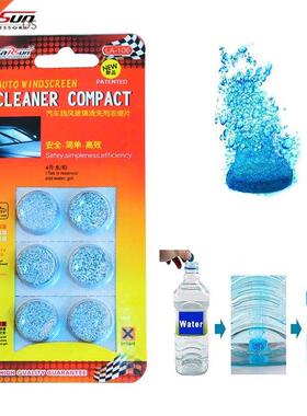 6Pcs/Pack Brand New Solid Windshield Wiper Fluid Super Conce