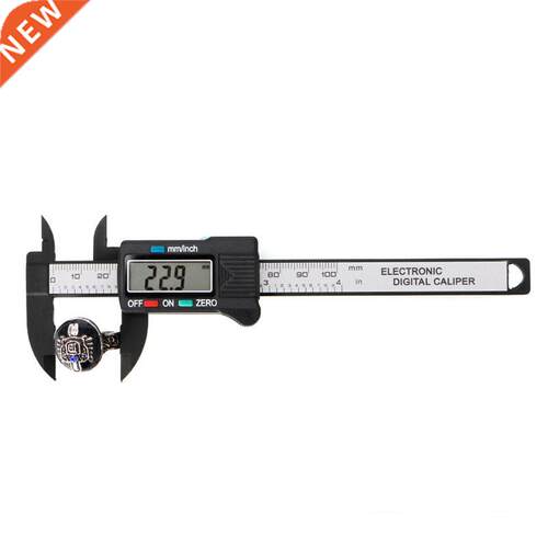 100mm LCD Digital Electronic Carbon Fiber Vernier Caliper Ga