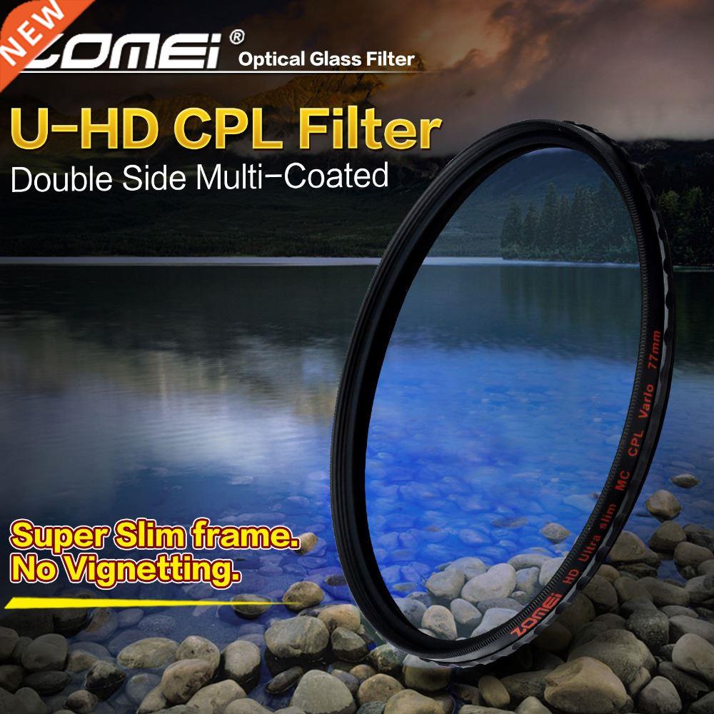 ZOMEI HD Optical Glass CPL Filter Slim Multi-Coated Circular
