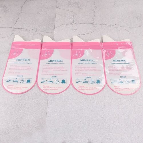 4Pcs Outdoor Camping Sports Toilet Urine Bag Pee Bag Mini W