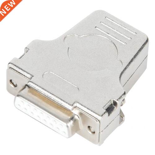 D-SUB Serial Connector 15-Pin 2 Rows Female with Metal Enclo