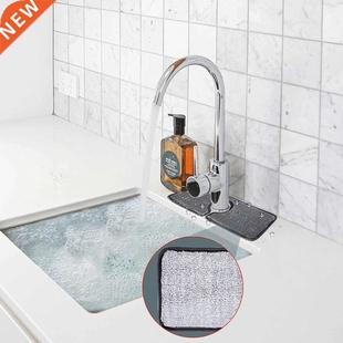 3 Sizes Faucet Absorbent Mat Kitchen Universal Faucet Wrapar