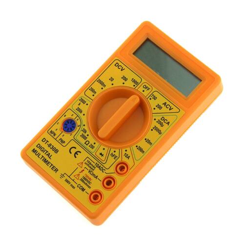 Digital Multimeter 1999 counts AC DC Voltage DC Current Test