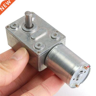 12V 25RPM ared Motor Metal Reversible Torque Turbo Worm G