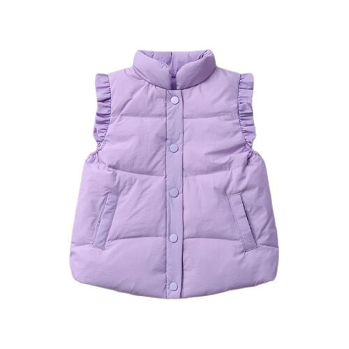 Baby Girls Down Gilets Little Girls Winter  Sleeveless Puffe