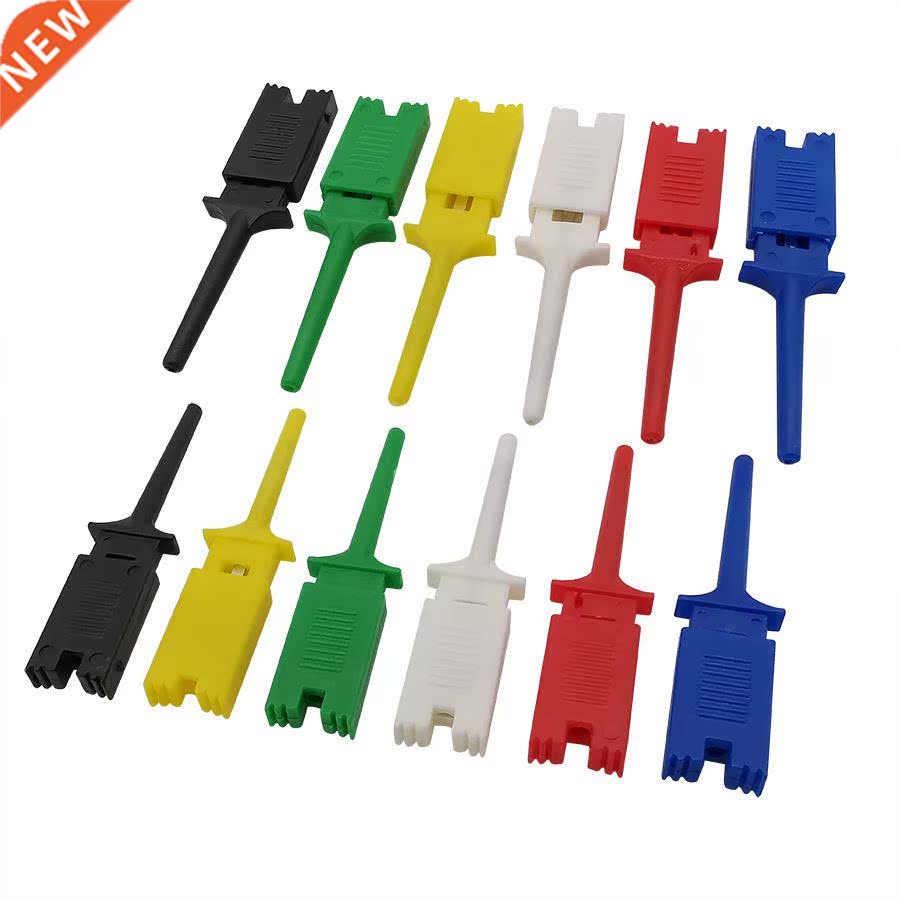 10Pcs 6 Colors Test Hooks Clips Logic Analyers Logic Test C