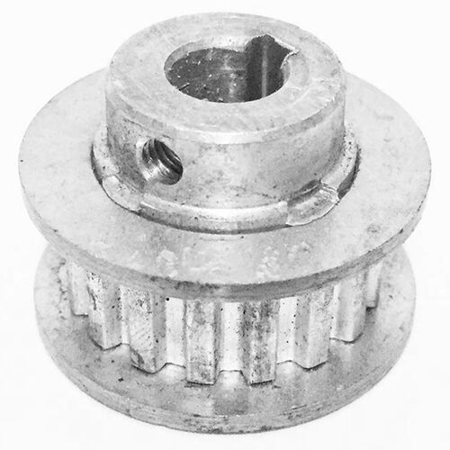 2Pcs Metal Synchronous Pulley Gear Motor Belt Gear Drive Whe