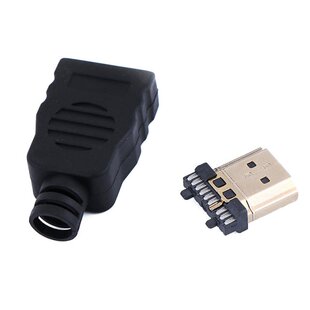 HDMI Male Connector Transfer Terminals With Box