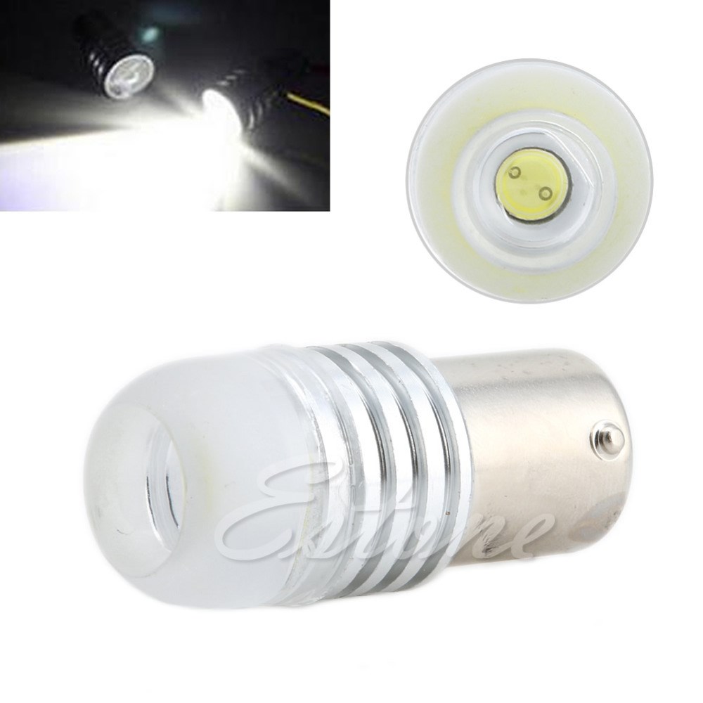1Pc Hot 1156 BA15S P21W White High Power Q5LED 12V Car  Reve