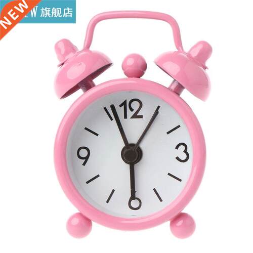 Popular Dial Number Round Desk Alarm Clock For Children Girl