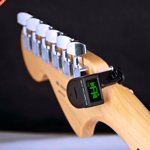 JT-306 Mini Guitar Tuner Digital LCD Clip On Tuner for Elect