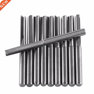 10pcs Tungen Carbide End Mill 3.175mm 22mm 2 Flute Milling