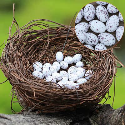 NEW Hot Sale Artificial Nest Or Eggs Fairy Garden Miniatures