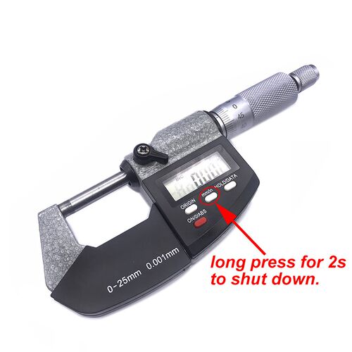 Brand 0.001mm Electronic Outside Micrometers 0-25mm Digital