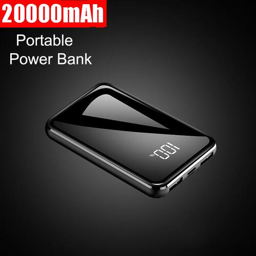 20000mAh Mini Power Bank Fast Charging 20000 mAh Slim Power