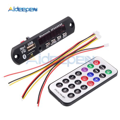 New Wireless Bluetooth 12V MP3 WMA Decoder Board Audio