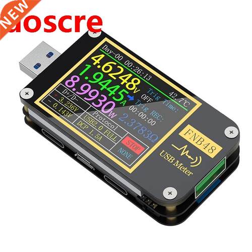 FNB48 PD Trigger USB tester QC4 + PD3.0 2.0 PPS Fast Quick C