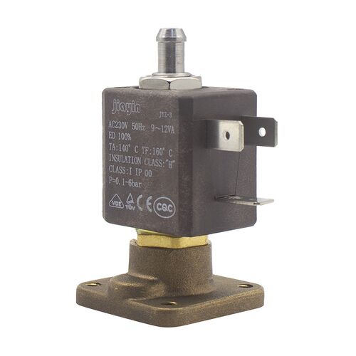 Jiayin JYZ-3Z AC230V 2/3 Way Cannula Flat Flange 6bar 1.5mm