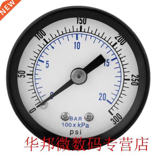 VBESTLIFE Mini Pressure Gauge For Fuel Air Oil Liquid Water