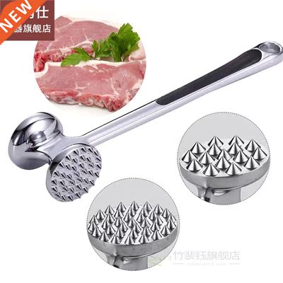 1PC Alloy Loose Tenderizers Meat Hammer Two Sides Pounders K