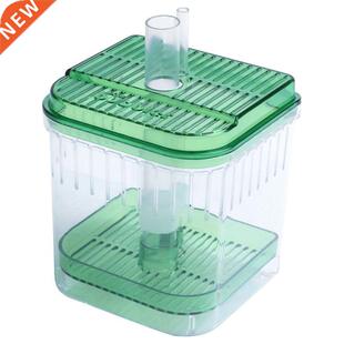 Plaic Square Fish Tank Aquarium Filter Bottom Box Transpar