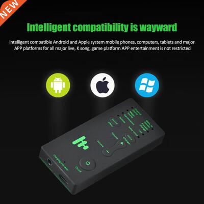 2021 HOT Voice Changer Adapter Voice Changer Microphone Disg