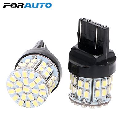 FORATO 2pcs T20 7443 Car LED Brake Light Stop Rear Bulb Back