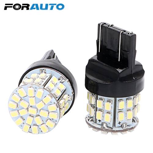 FORATO 2pcs T20 7443 Car LED Brake Light Stop Rear Bulb Back
