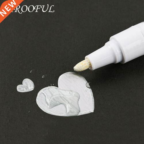 12colors/set Metallic Paint Marker Permanent Art Markers DI