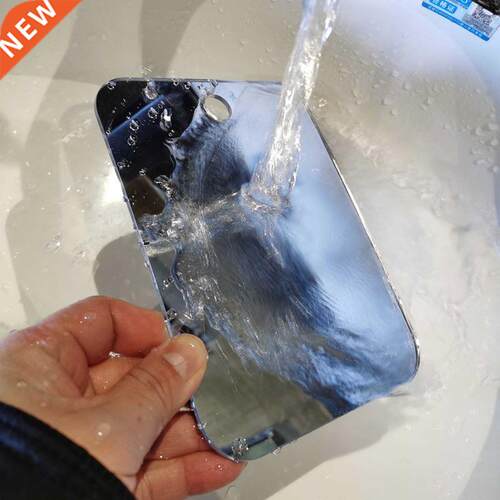 1pcs Acrylic Mirror With Wall Suction Shower Mirror For Man