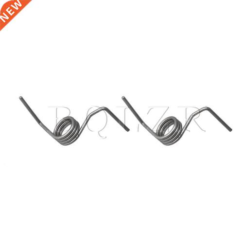 BQLZR 2pcs DA81 01345B Spiral Silver Metal Refrigerator Spr