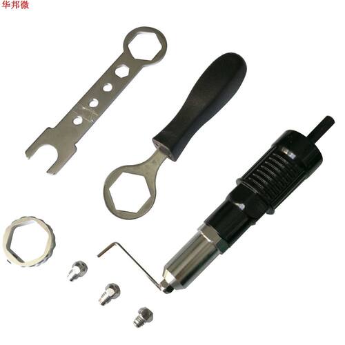 Electric Rivet Nut Gun Drill Attachment Cordless Riveting Dr