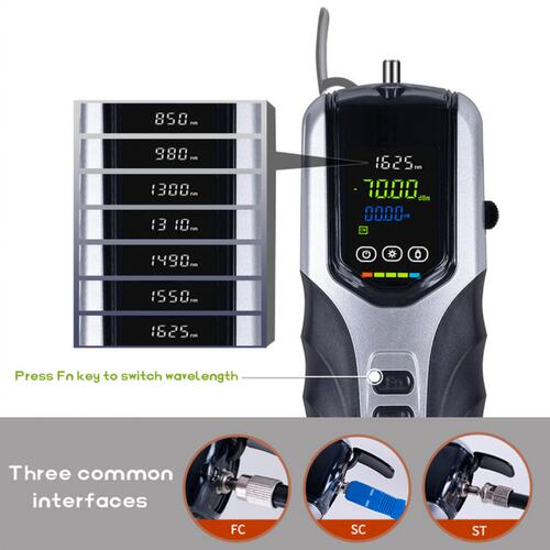 OPM high precision Rechargeable Optical power meter G710 Col