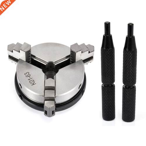 63mm 3 Jaw Chuck 2.5 inch Mini Lathe Chucks with 2pcs Lock R