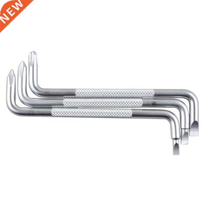 3pcs Bending Screwdriver Set with Magnetic Z/S Type Alloy St