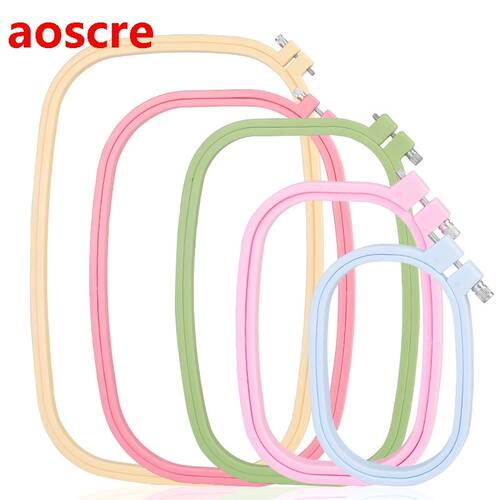 Plastic Embroidery Hoop Embroidery Frame Ring Hoop For Sewi