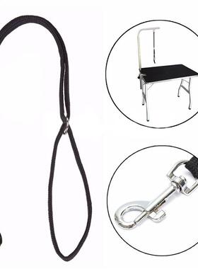 2 Pcs Durable Dog Leash Nylon Pets Noose Loop Lock Clip Rope