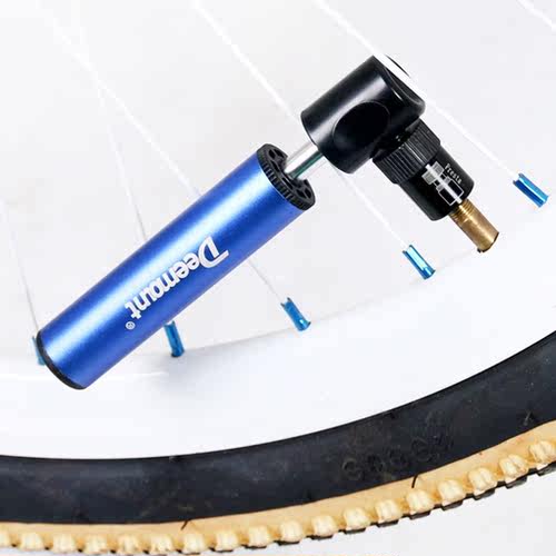 Deemount Portable Aluminum Alloy A/V F/V Bicycle Hand Pump M