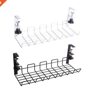 Under Table Storage Rack Cable Management Tray Desk Bottom S