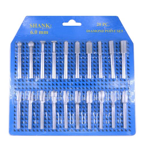 20pcs Emery Grinding Head Rotary Tool Electric Grinding Whee