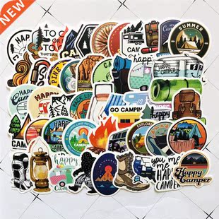 50PCS Outdoor Adventure Hiking Adventure Stickers For Car S