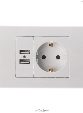 2018 1 PC 1000mA Wall Power Socket Plug 16A EU Standard Elec
