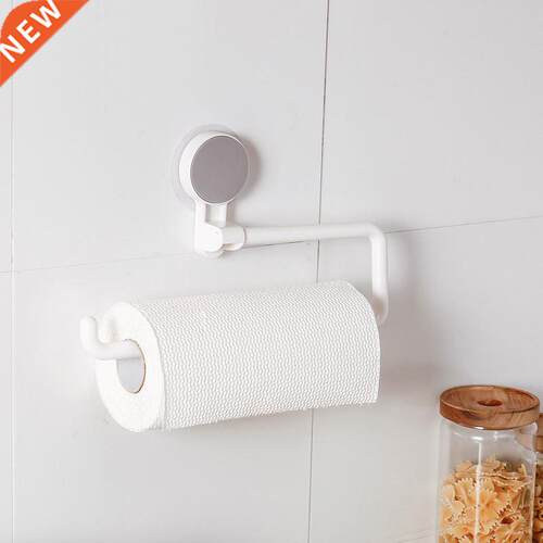 Kitchen Self-Adhesive Roll Paper Rack Towel Holder Tissue Ha